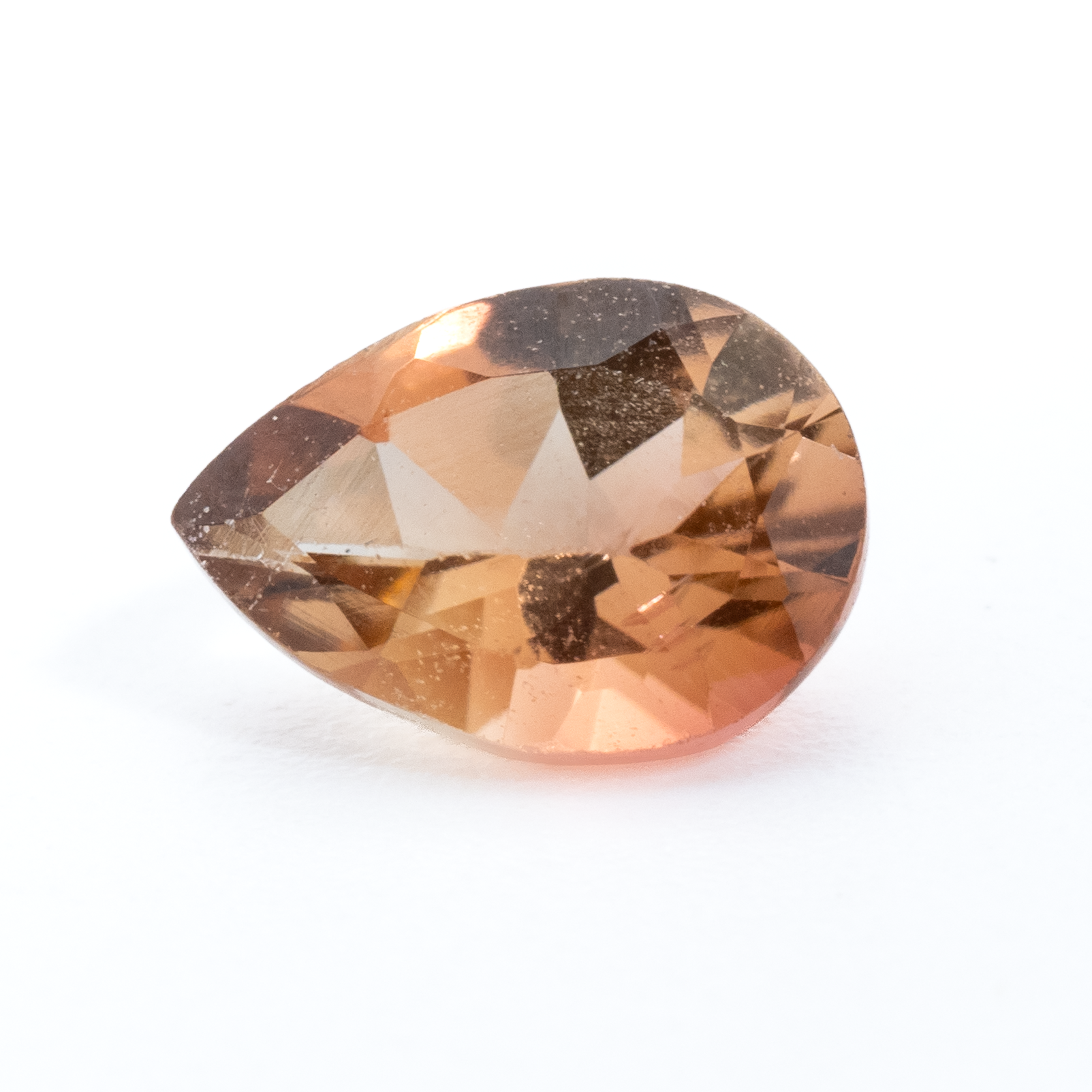 繊細な色のグラデーション】バイカラートルマリン 0.6ct | まるむ商会