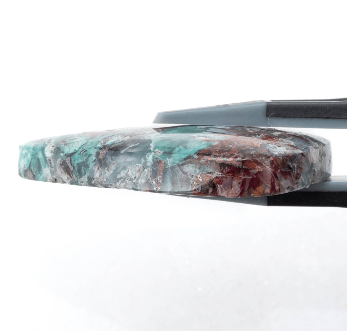 鮮やかインクルージョン】コッパークリソコラインカルセドニー 28.7ct