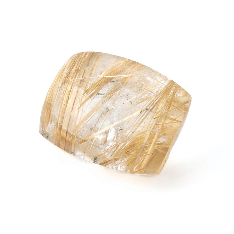 透明感あふれる輝きが魅力】ルチルクォーツ 12.75ct | まるむ商会 透明感あふれる輝きが魅力】ルチルクォーツ 12.75ct | まるむ商会
