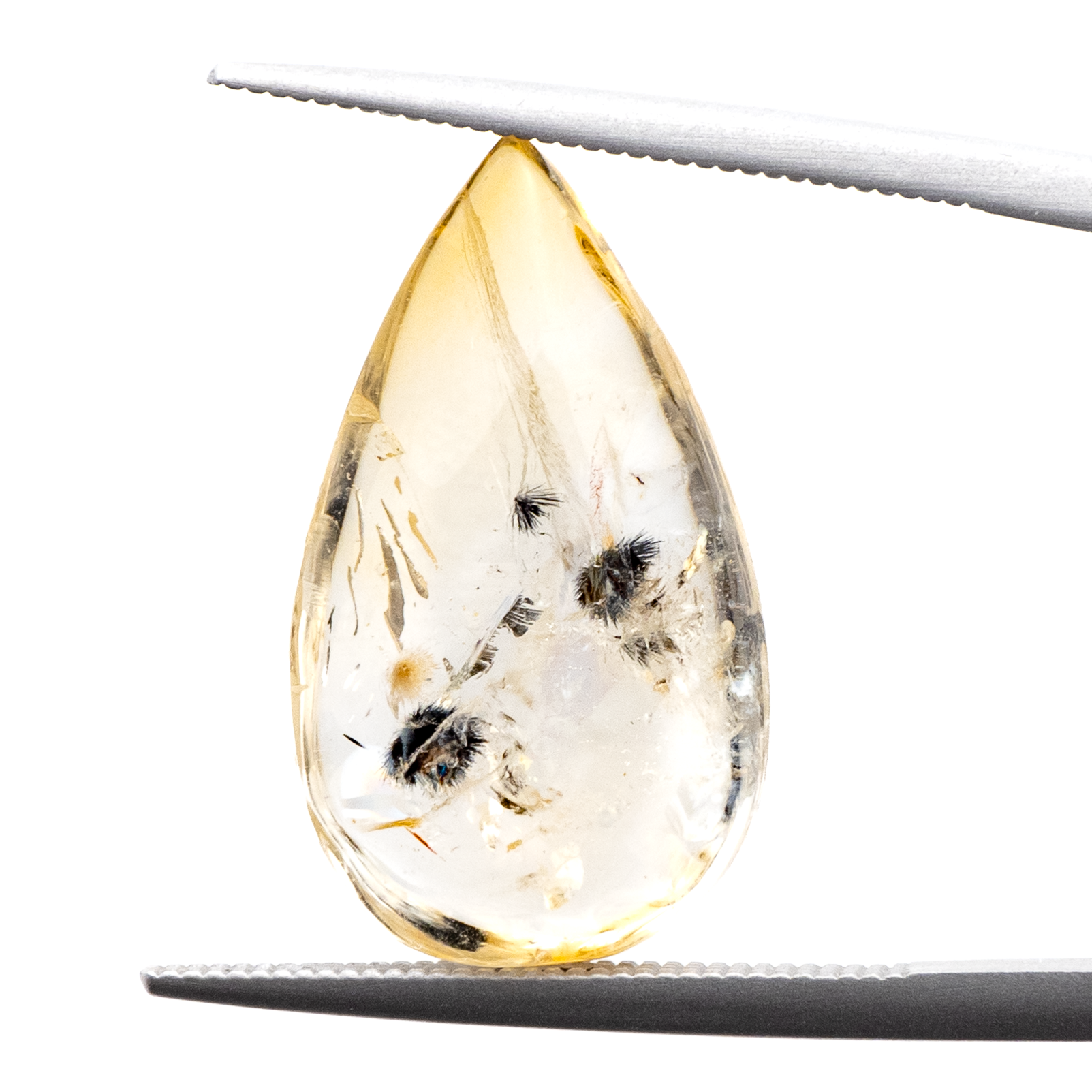 内包物がかわいい希少石】ロマネサイトインシトリン 12.85ct | まるむ商会