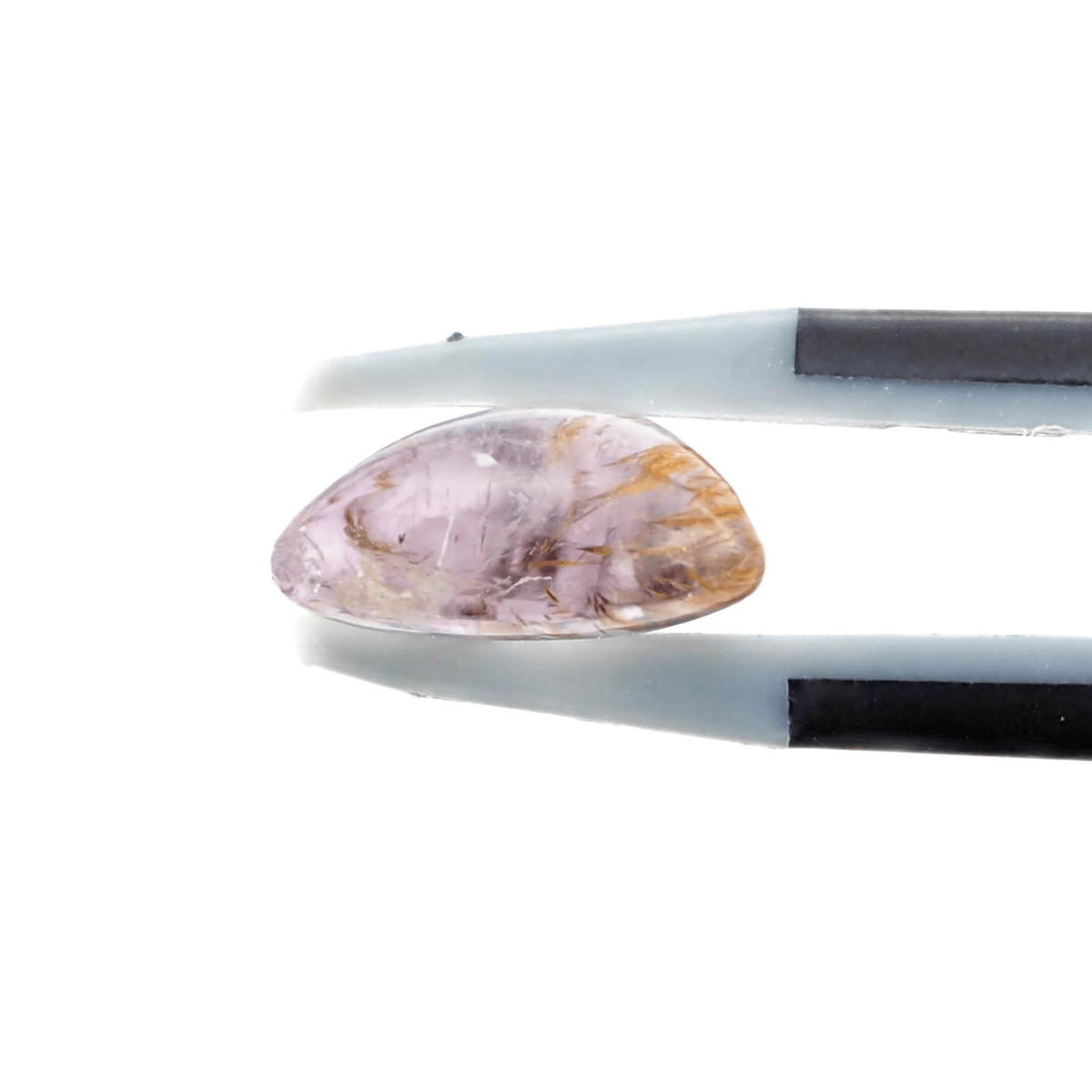 原石　アメジスト色のインクルージョン 魅惑のインクルージョン】ゲーサイトインアメジスト 4.65ct | まるむ商会