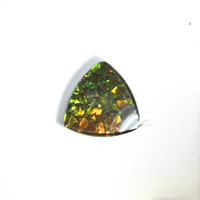 【夏の午後3時の灼熱】極彩色カナダ産アンモライト・ルース 1.21ct（トリプレット）天然石
