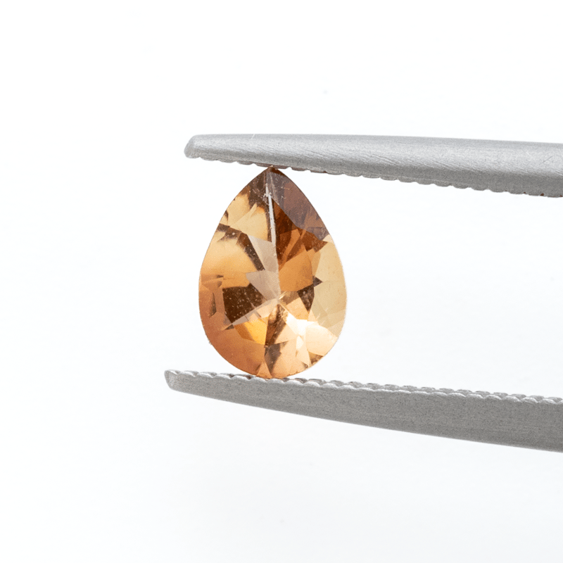 繊細な色のグラデーション】バイカラートルマリン 0.6ct | まるむ商会