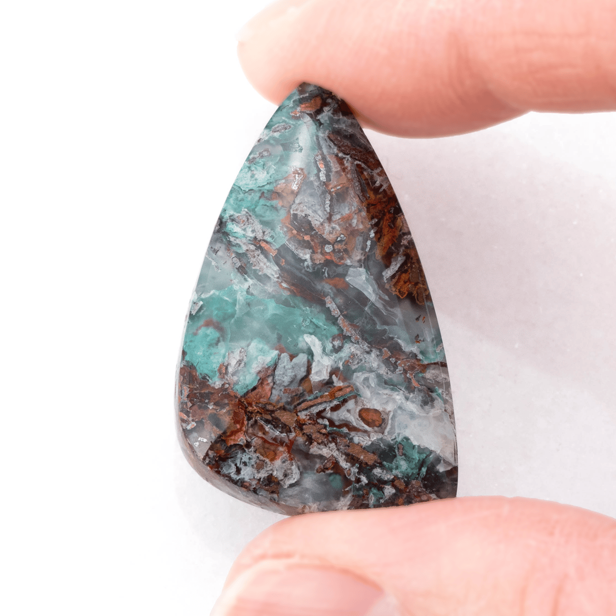 専用 コッパークリソコラインカルセドニー A2 コッパークリソコラinカルセドニー 7.2ct [01] | mit Stein