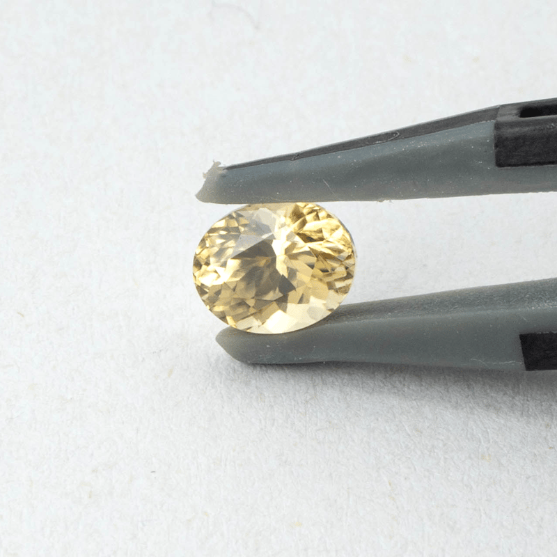 華やぐシャンパンカラー】シャンパンジルコン 1.06ct | まるむ商会