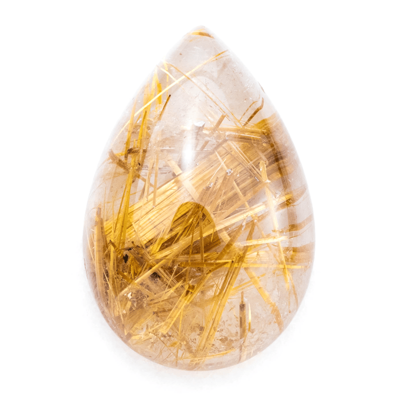 大粒カボション】ルチルクォーツ 29.5ct | まるむ商会