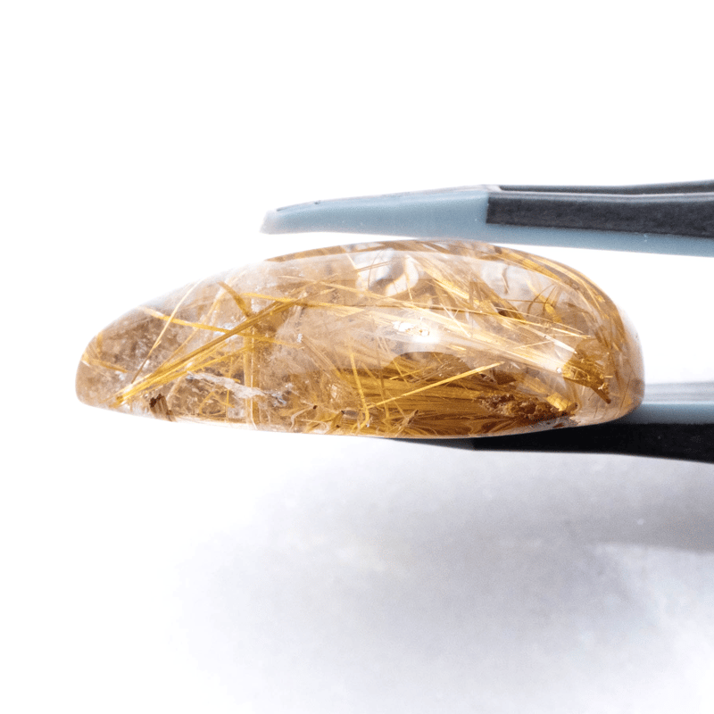 大粒カボション】ルチルクォーツ 29.5ct | まるむ商会