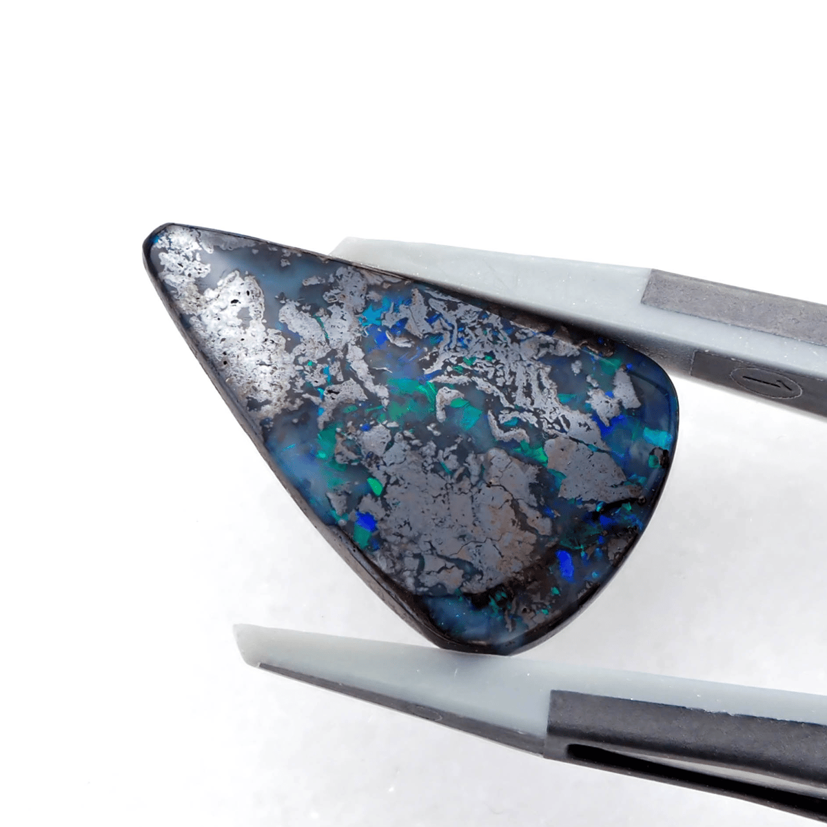 あふれるブルーの光が魅力】ボルダーオパール 6.4ct | まるむ商会