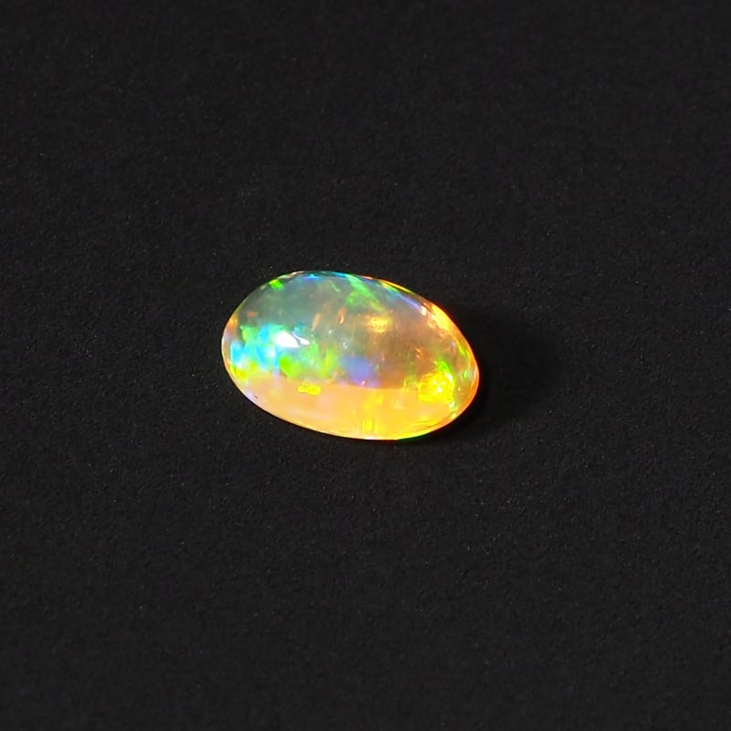 燃え立つ遊色】ファイヤオパール 0.85ct | まるむ商会