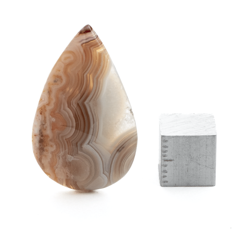 眺めて楽しい模様の美】 クレイジーレースアゲート 19.9ct | まるむ商会