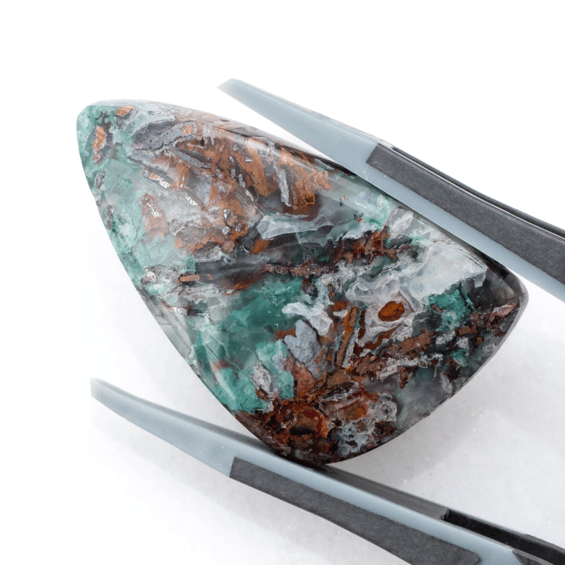 鮮やかインクルージョン】コッパークリソコラインカルセドニー