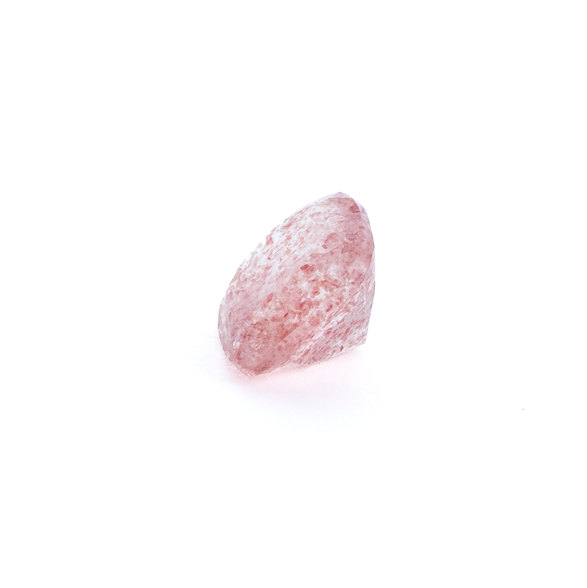 赤い内包物が可愛い石】ストロベリークォーツ 2.1ct | まるむ商会