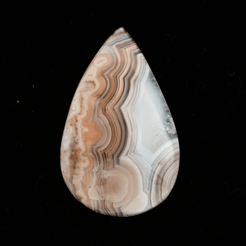 眺めて楽しい模様の美】 クレイジーレースアゲート 19.9ct | まるむ商会