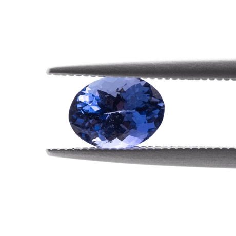 【藤紫の色彩と輝きが美しい】タンザナイト 1.5ct