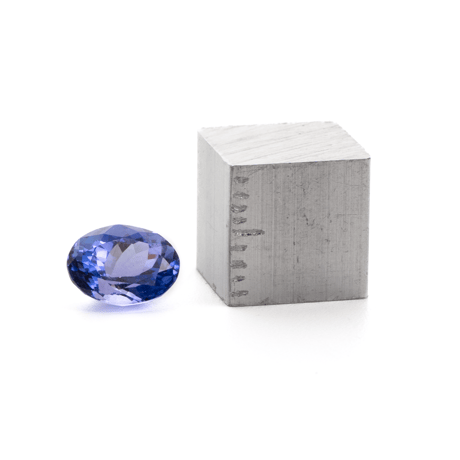 【藤紫の色彩と輝きが美しい】タンザナイト 1.5ct