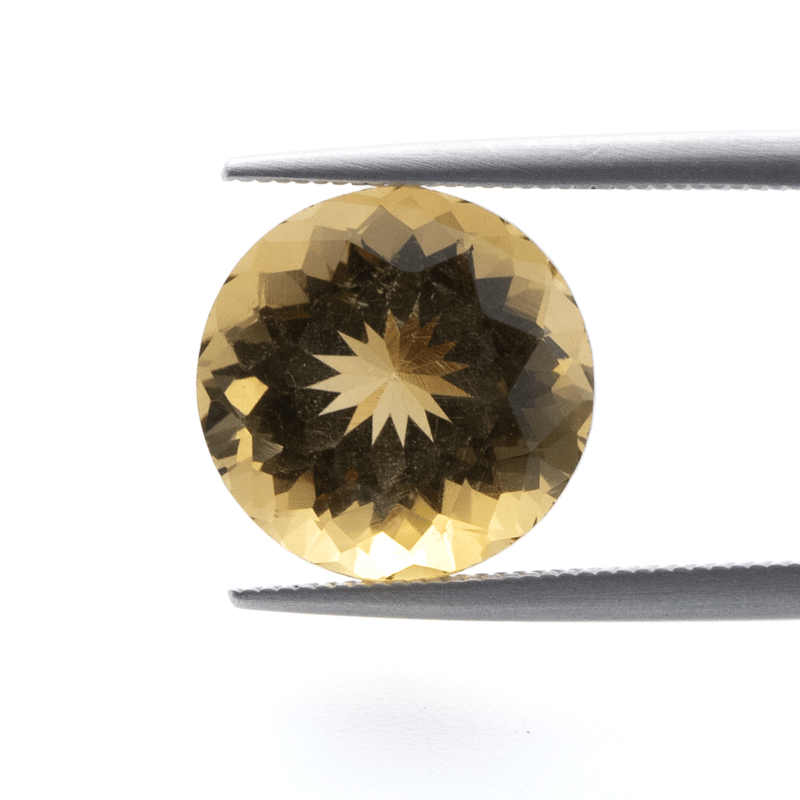 希少な濃厚カラーの非加熱シトリン】シトリン 7.05ct | まるむ商会