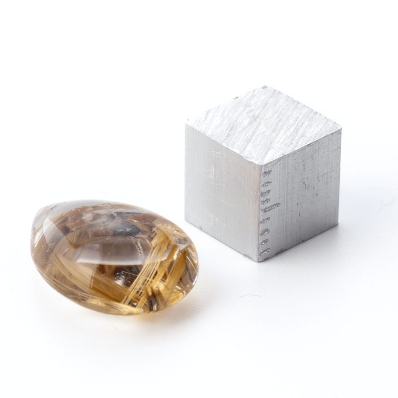 お日様のように力強い輝き】太陽ルチルクォーツ 11.35ct | まるむ商会