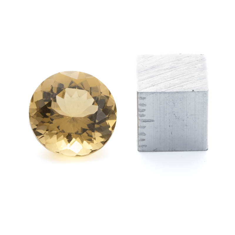 希少な濃厚カラーの非加熱シトリン】シトリン 7.05ct | まるむ商会