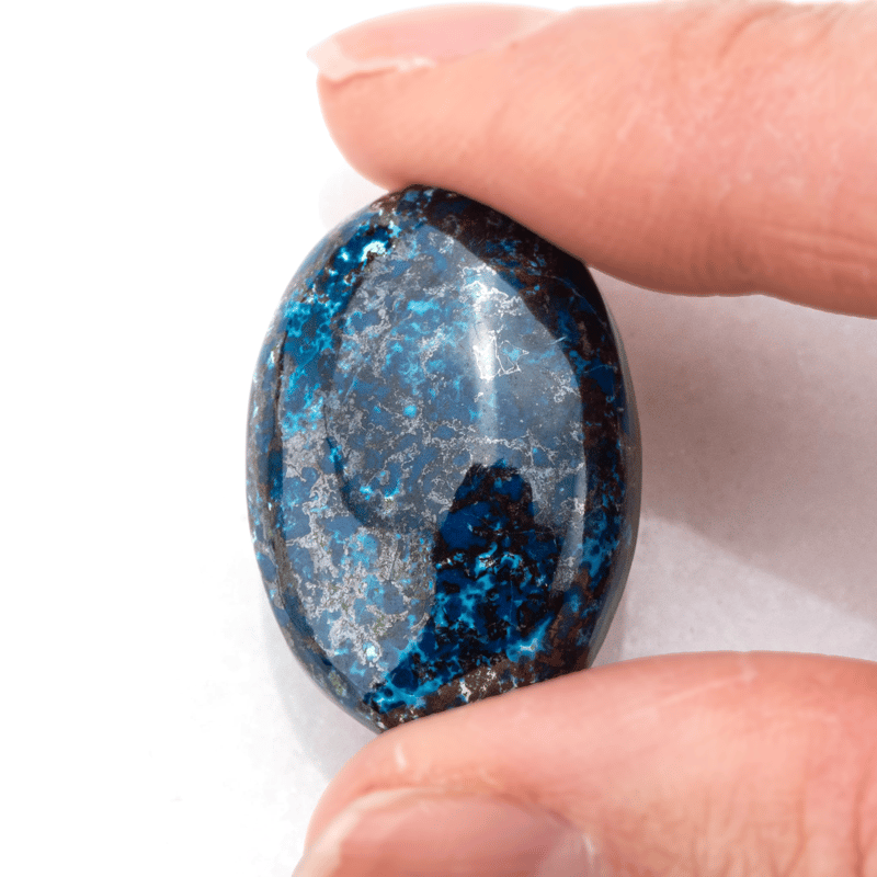 アズールブルーのきらめき】アズライト 26.75ct | まるむ商会 アズールブルーのきらめき】アズライト 26.75ct | まるむ商会