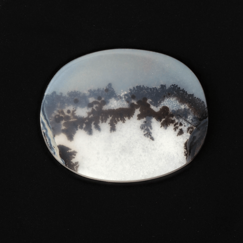 デンドリティックアゲート モスアゲート 天然石 ルース 石 Dendritic デンドリティック アゲートリング / Dendritic Agate Ring 5b