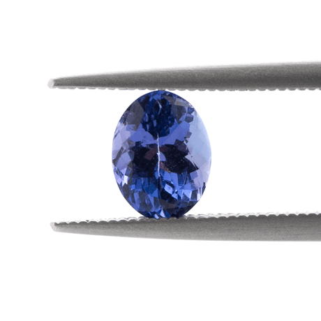 【藤紫の色彩と輝きが美しい】タンザナイト 1.5ct