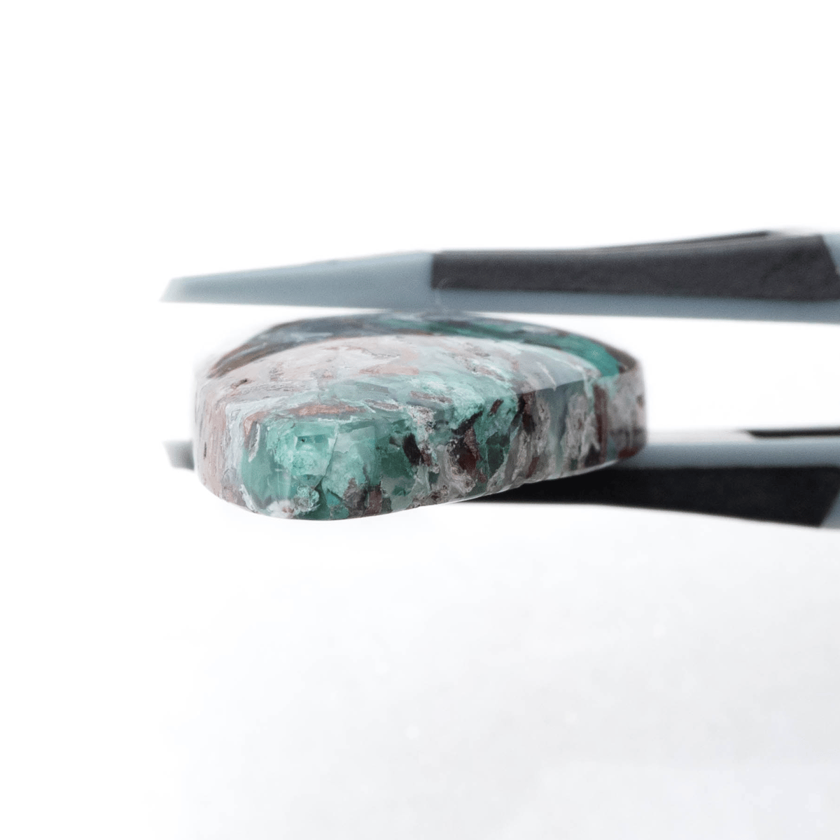 鮮やかインクルージョン】コッパークリソコラインカルセドニー 28.7ct