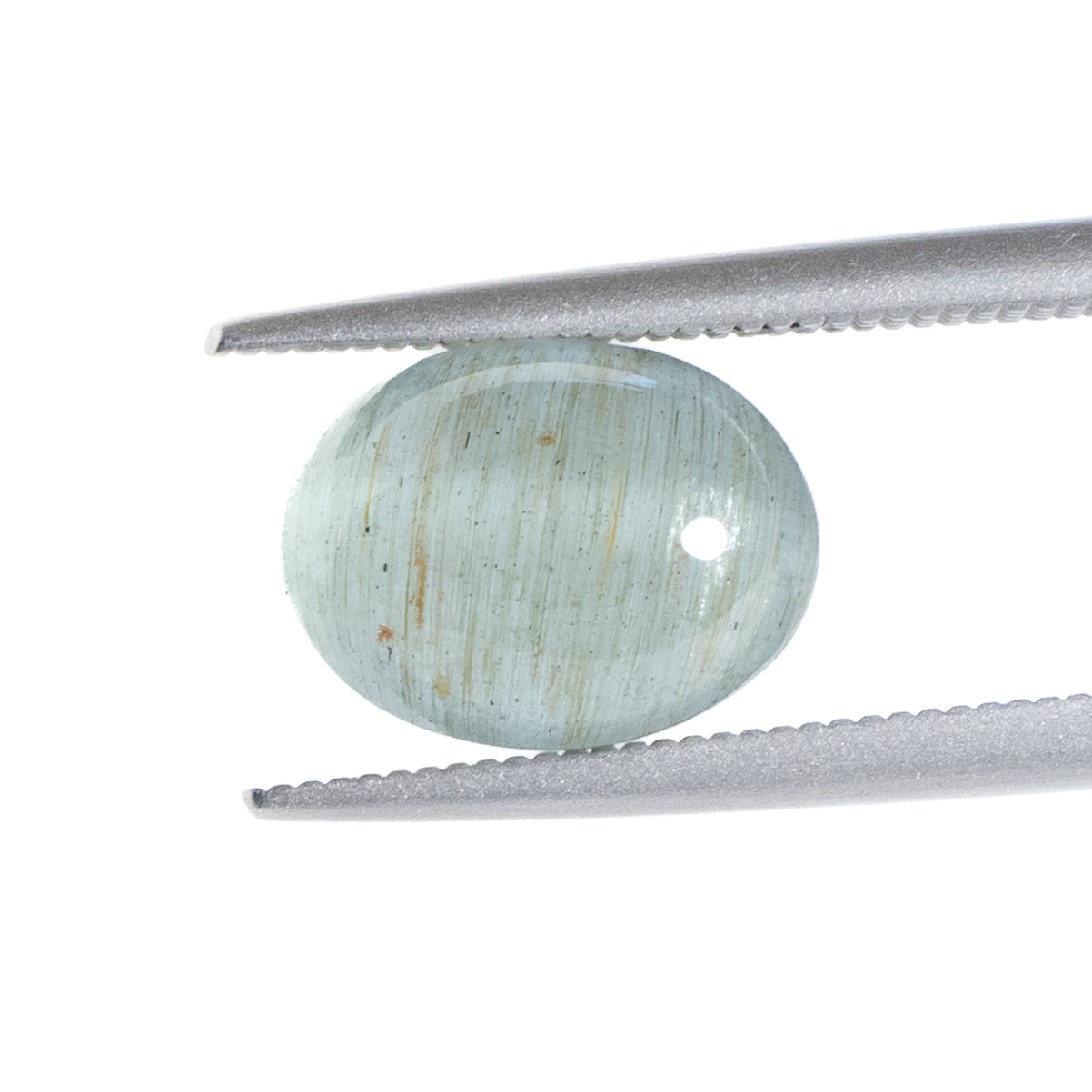 ハイグレード✨キャッツアイアクアマリン ほんのり輝くキャッツが美しい】アクアマリンキャッツアイ 4.9ct