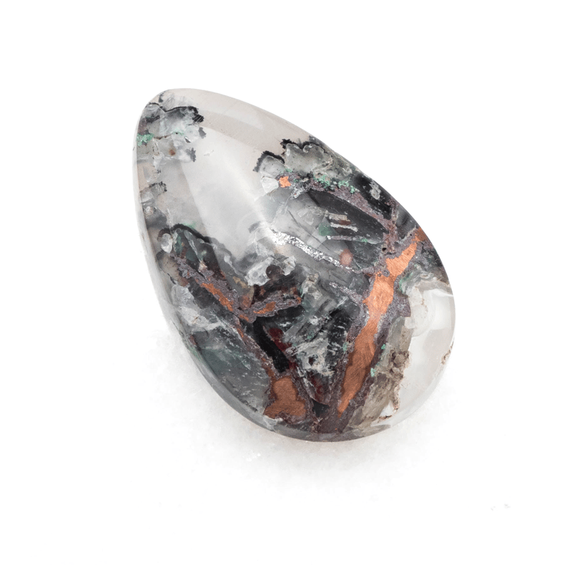 鮮やかインクルージョン】コッパークリソコラインカルセドニー