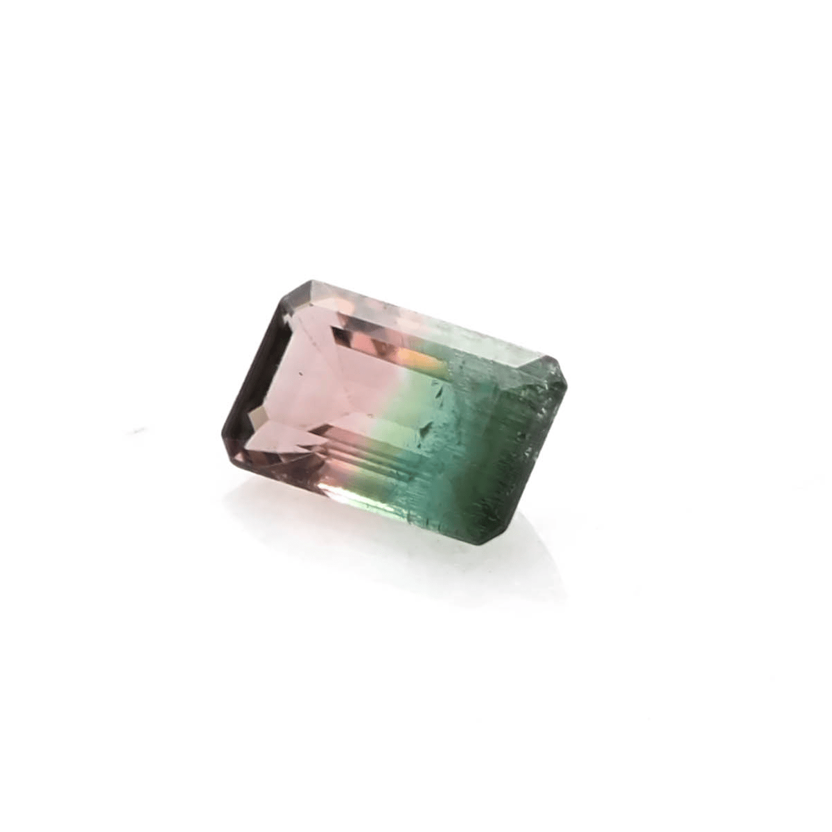 濃厚な色のグラデーション】バイカラートルマリン 0.75ct | まるむ商会