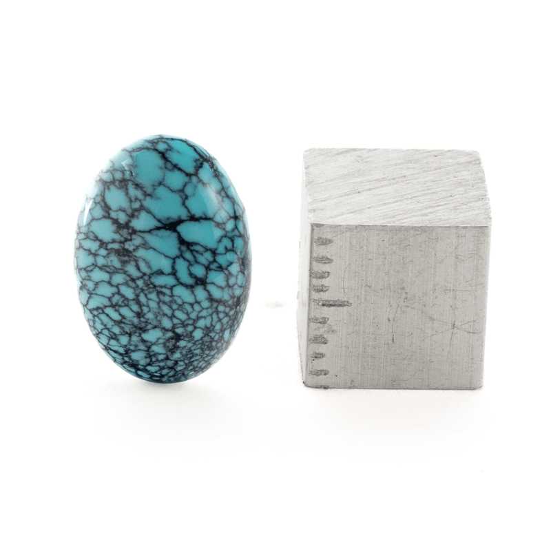 美しいミルキーブルーの中国産トルコ石】ターコイズ 4.7ct | まるむ商会