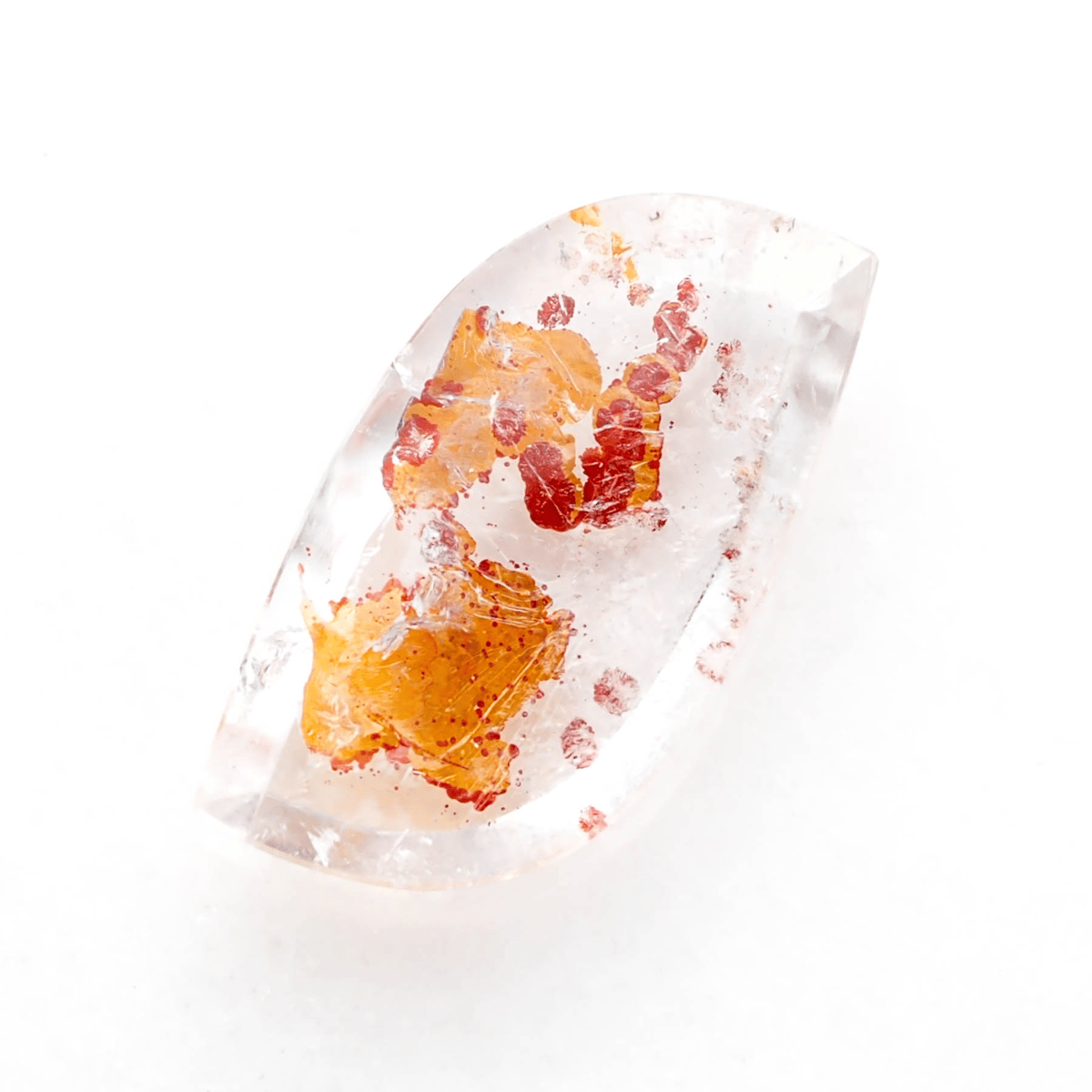 魅惑のインクルージョン】 リモナイトインクォーツ 10.7ct 魅惑のインクルージョン】 リモナイトインクォーツ 10.7ct