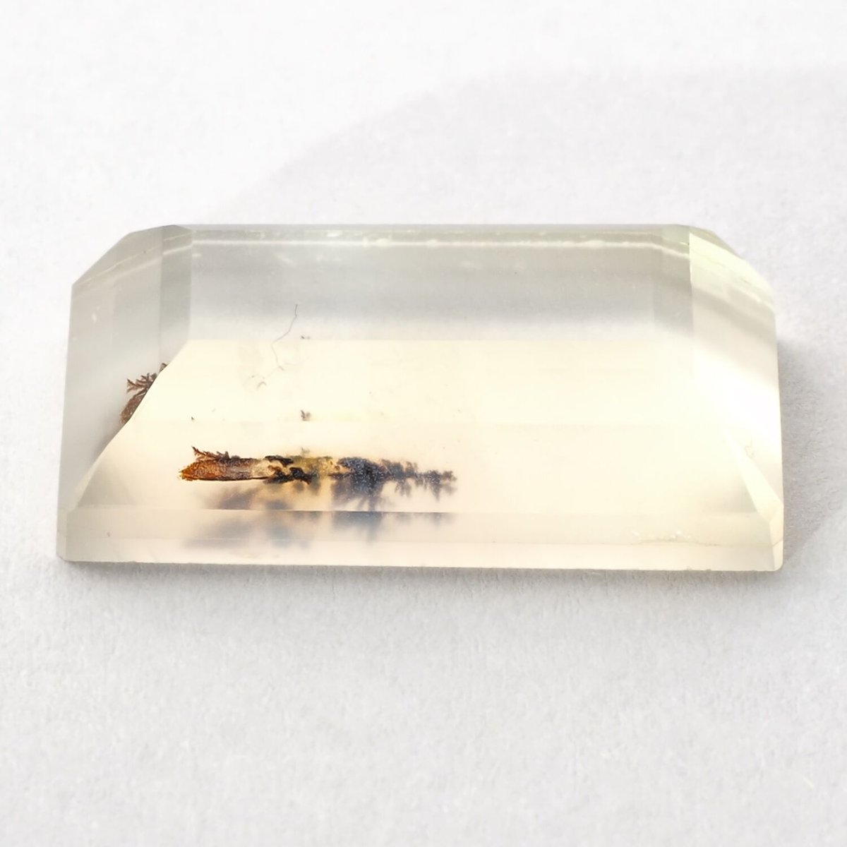 美麗ダブレット】クォーツxデンドリティックアゲート 20.95ct | まるむ商会