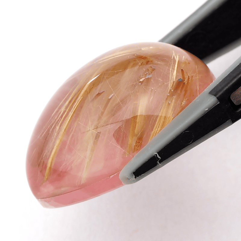 美麗ダブレット】ルチルクォーツxインカローズ 23.2ct | まるむ商会