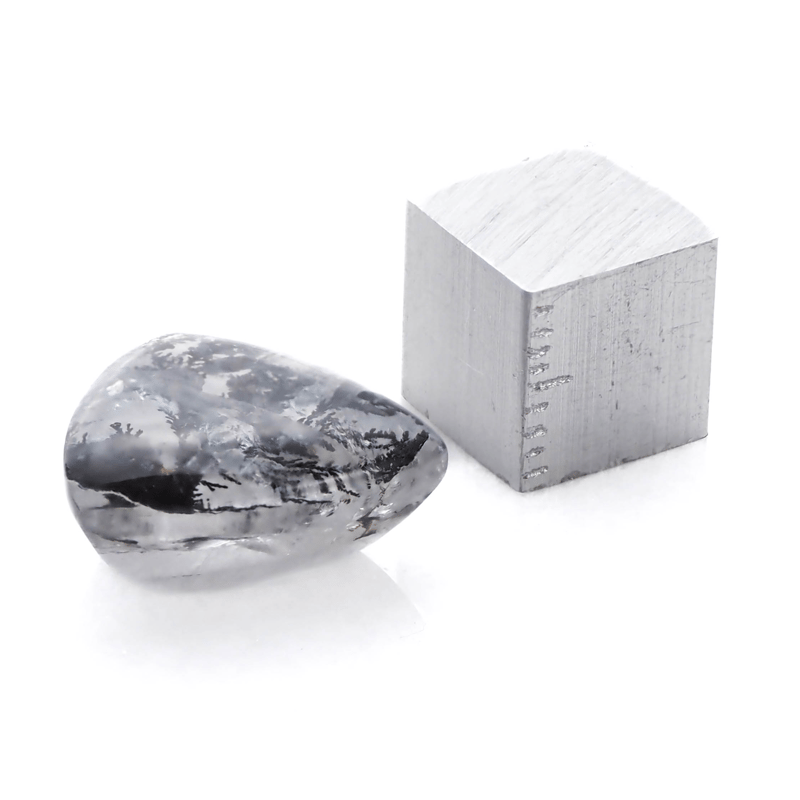 迫力のブラックインクルージョン】デンドリティッククォーツ 9.50ct