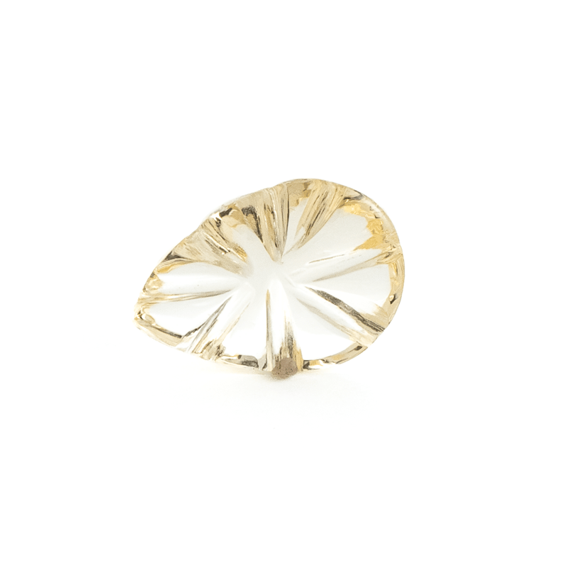 手の込んだカットで鮮やかなきらめき】シトリン 2.2ct | まるむ商会