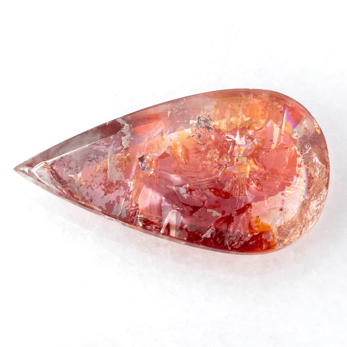 魅惑のインクルージョン】 リモナイトインクォーツ 12.5ct