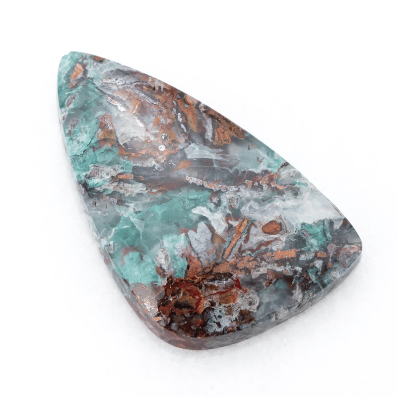 専用 コッパークリソコラインカルセドニー A2 鮮やかインクルージョン】コッパークリソコラインカルセドニー 28.7ct