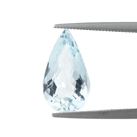 【透き通る天然のブルー】 非加熱ブルートパーズ 5.6ct