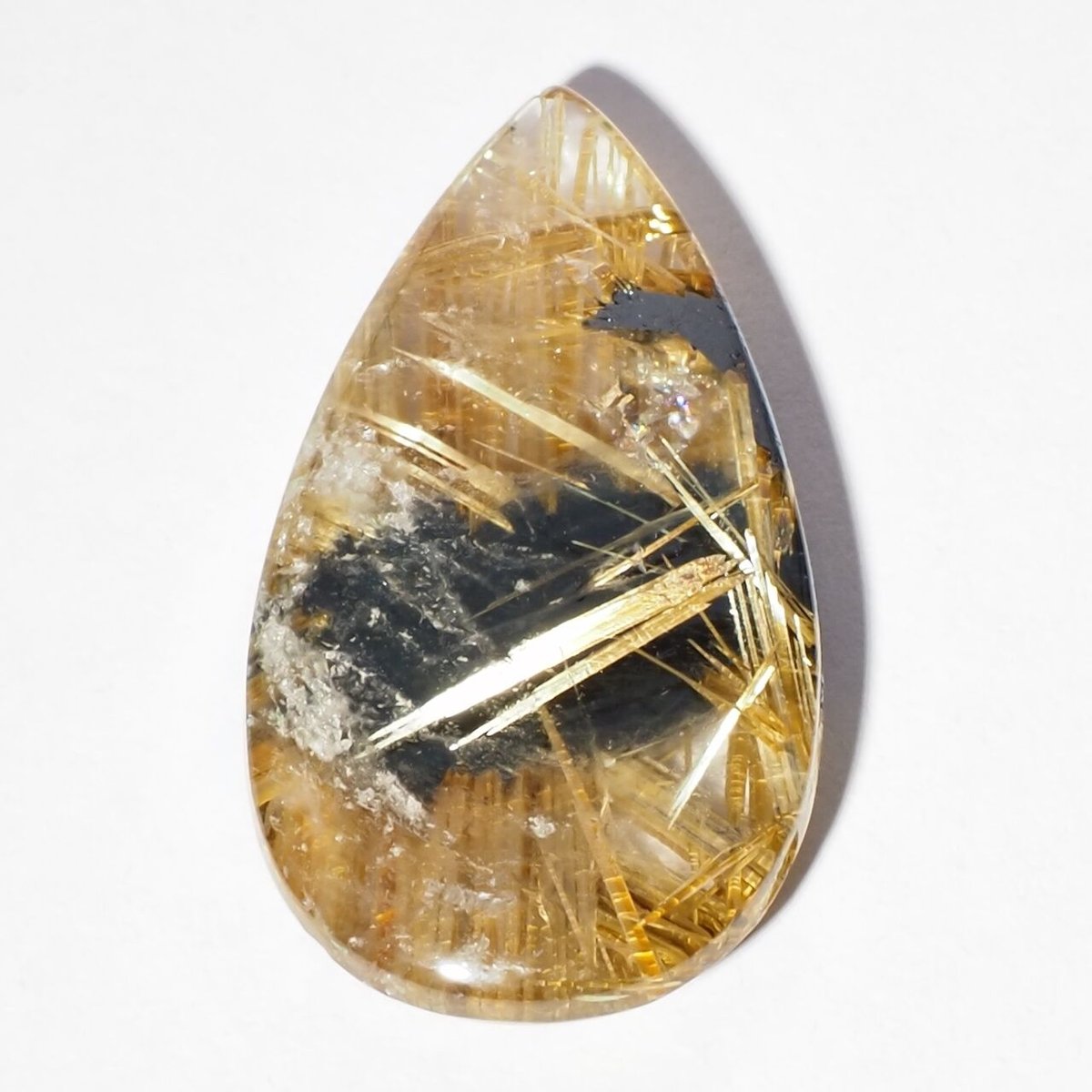 太陽ルチル】ルチルクォーツ 27.4ct | まるむ商会 太陽ルチル】ルチルクォーツ 27.4ct | まるむ商会