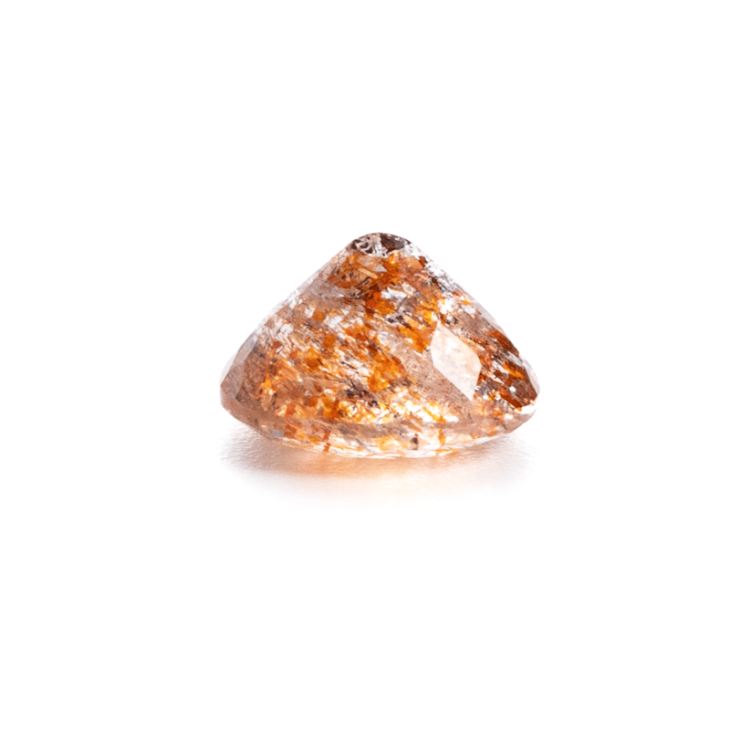 インクルージョンが織りなす彩り】 イリュージョンサンストーン 1.80ct