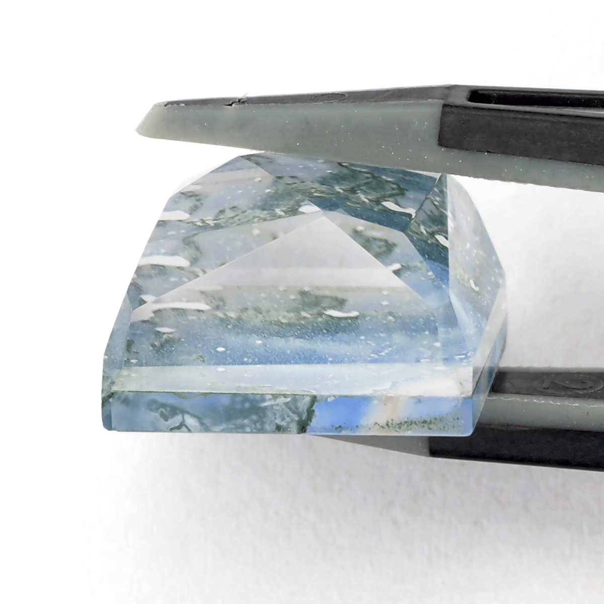 美麗ダブレット】クォーツxモスアゲート 14.95ct | まるむ商会
