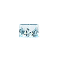 氷の結晶を閉じ込めた輝き | 極上ブルートパーズ5.35ct | 特殊デザイナーズカット| 一点もの天然石ルース  のコピー