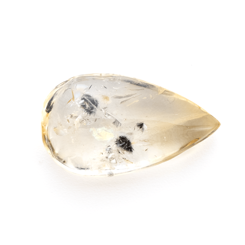 内包物がかわいい希少石】ロマネサイトインシトリン 12.85ct | まるむ商会