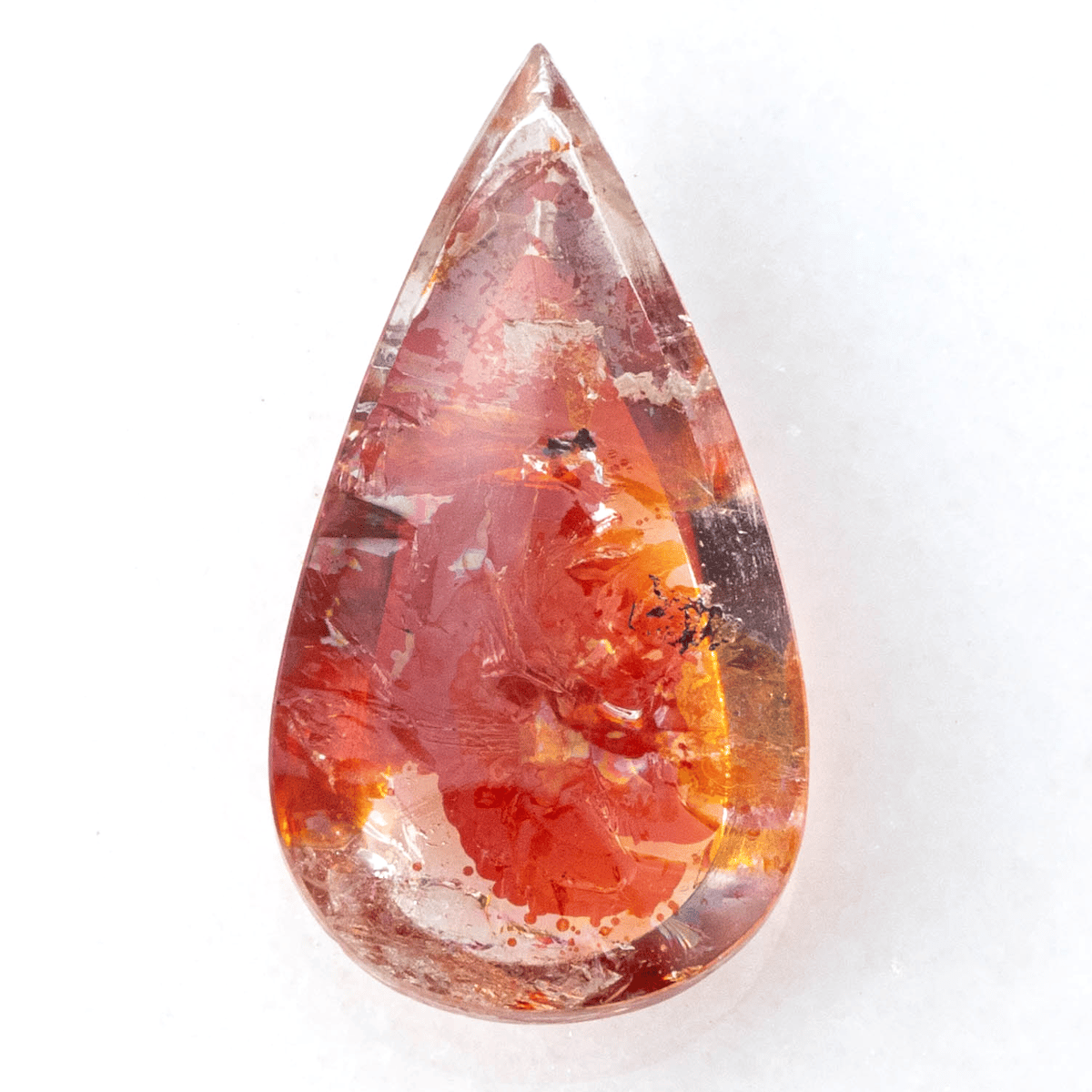 魅惑のインクルージョン】 リモナイトインクォーツ 12.5ct 魅惑のインクルージョン】 リモナイトインクォーツ 12.5ct