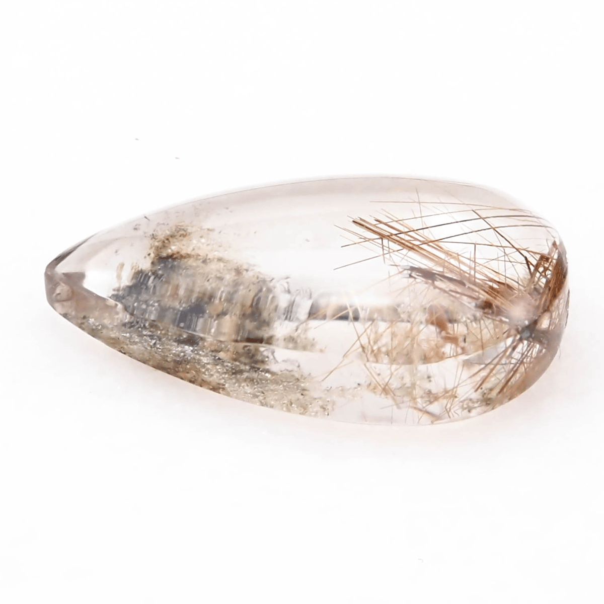 魅惑のインクルージョン】マイカインルチルクォーツ 10.9ct | まるむ商会 