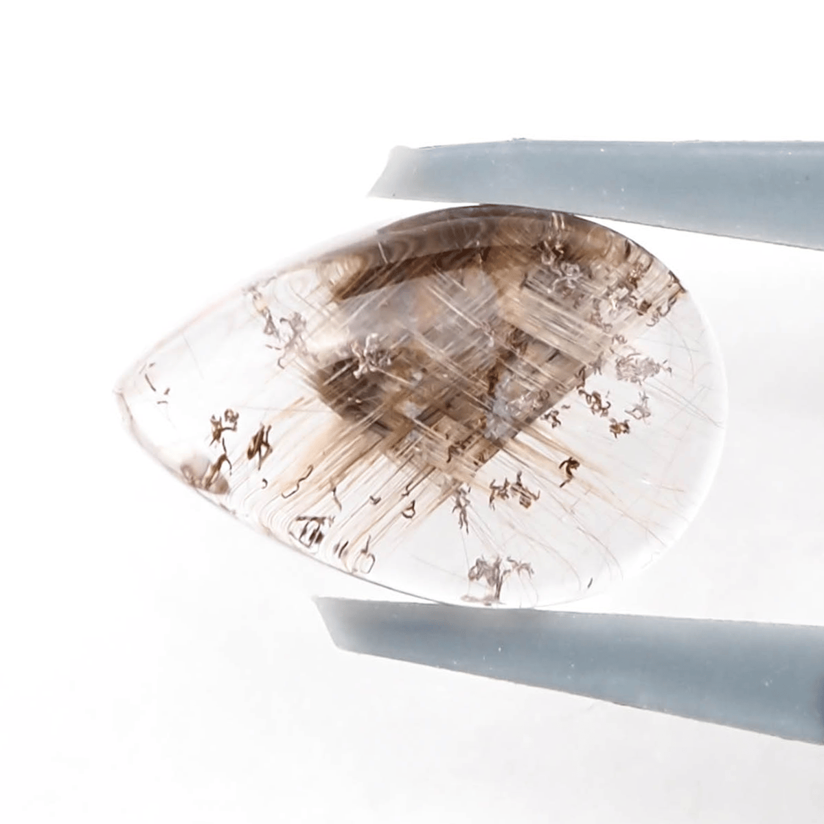 白銀の輝き】プラチナルチルクォーツ 4.10ct | まるむ商会