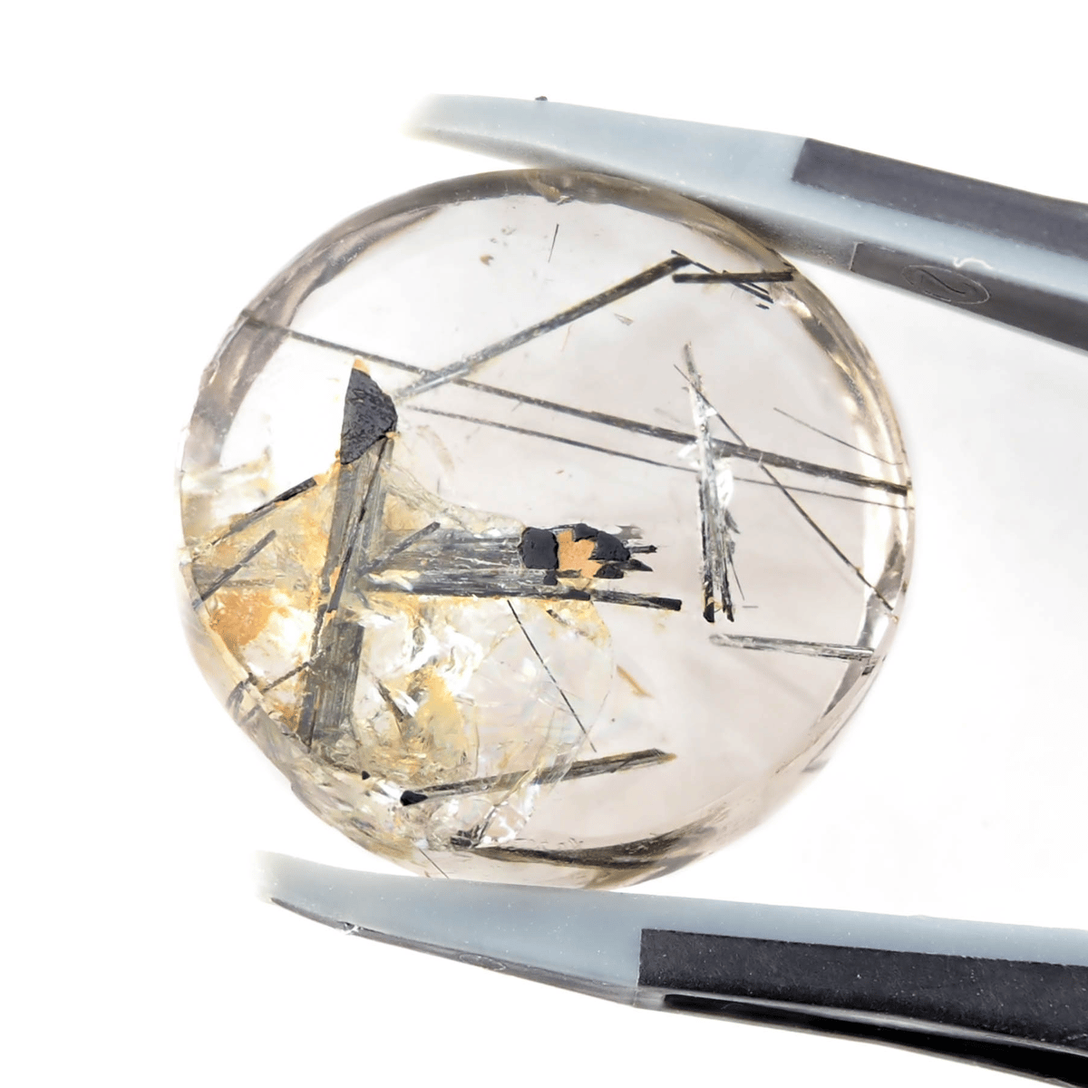 魅惑のインクルージョン】トルマリンインクォーツ 23.0ct | まるむ商会