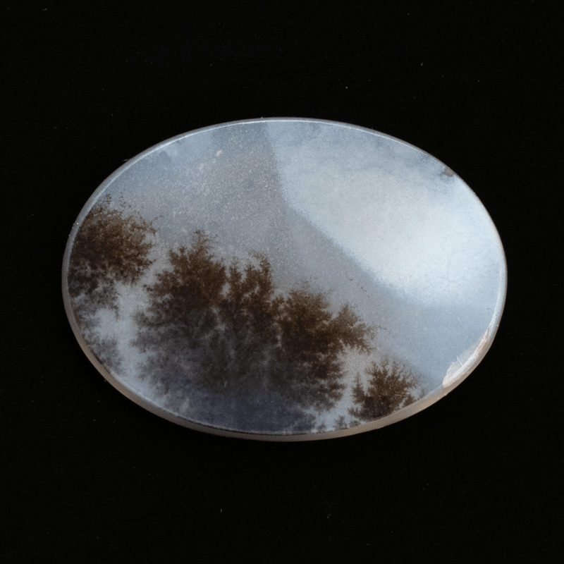 景色を閉じ込めた石】デンドリティックアゲート 7.7ct | まるむ商会