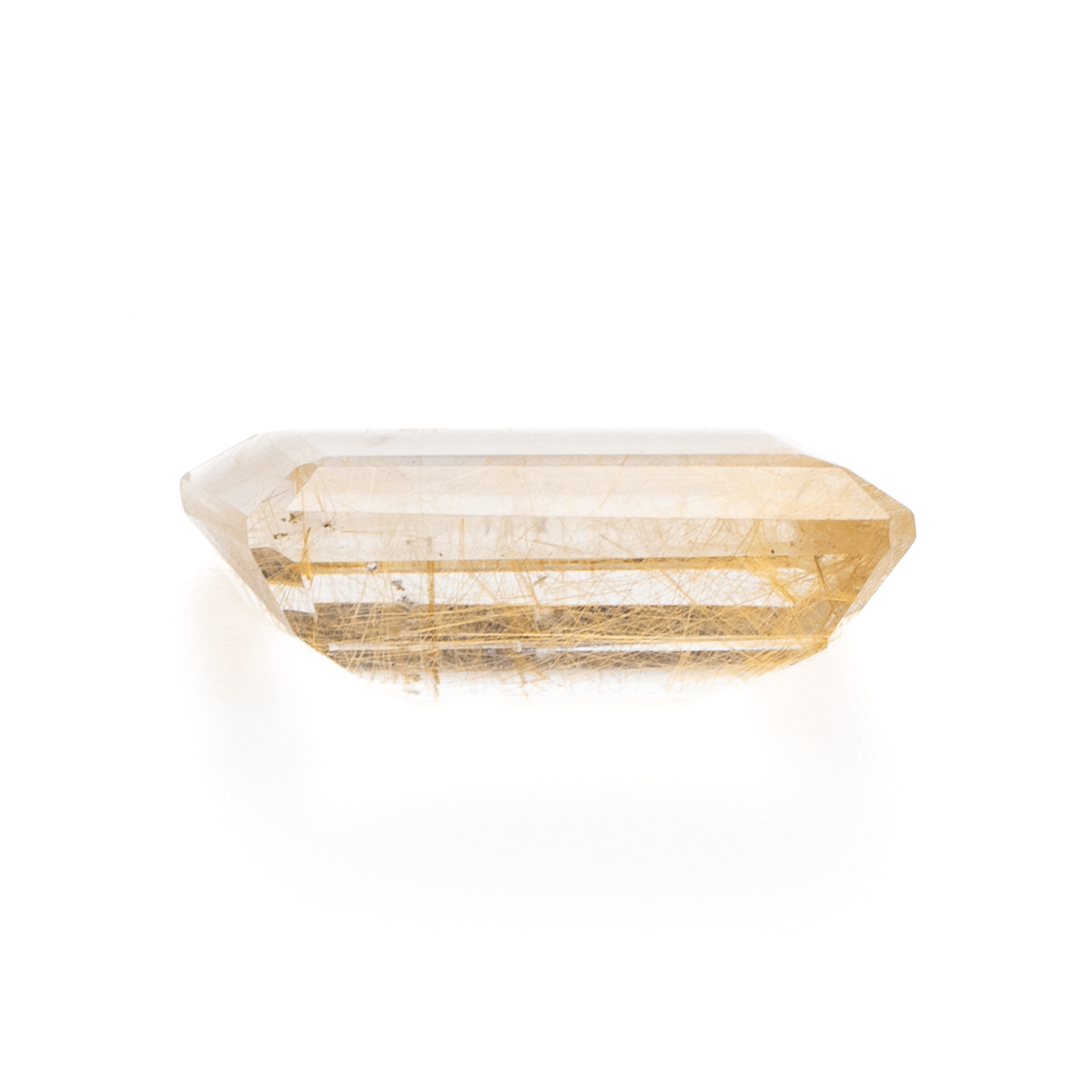 繊細な黄金の針が魅力】ルチルクォーツ 11.55ct | まるむ商会 繊細な黄金の針が魅力】ルチルクォーツ 11.55ct | まるむ商会