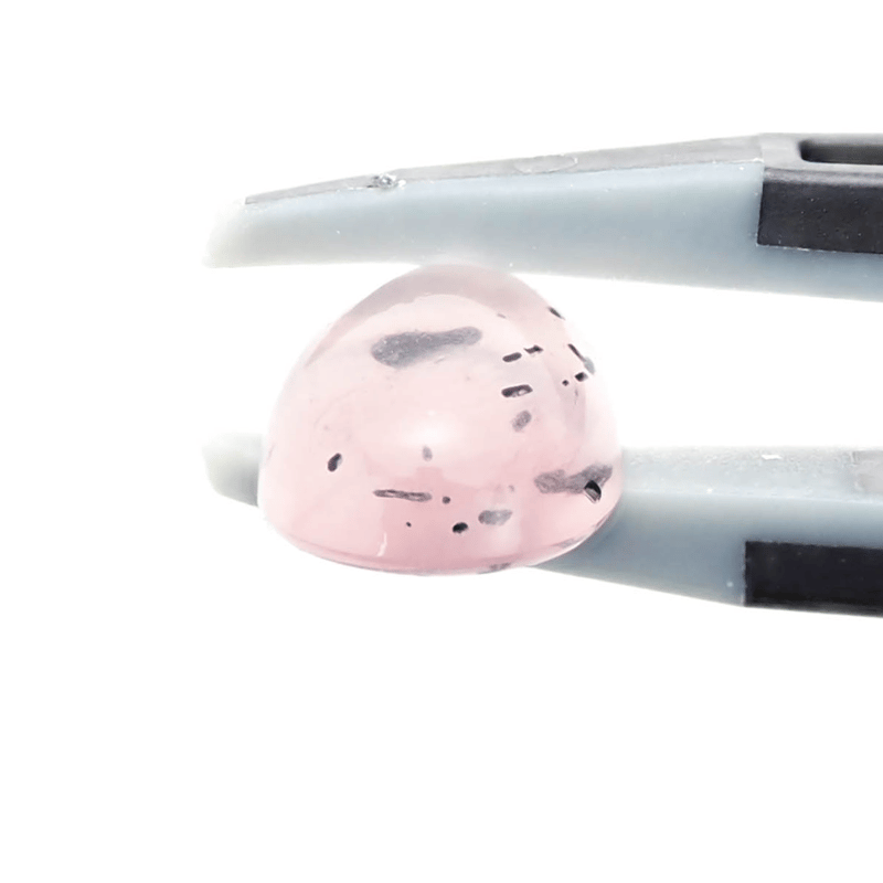 甘辛ミックスが刺激的】ダイオプサイトインローズクォーツ 2.8ct 甘辛ミックスが刺激的】ダイオプサイトインローズクォーツ 2.8ct